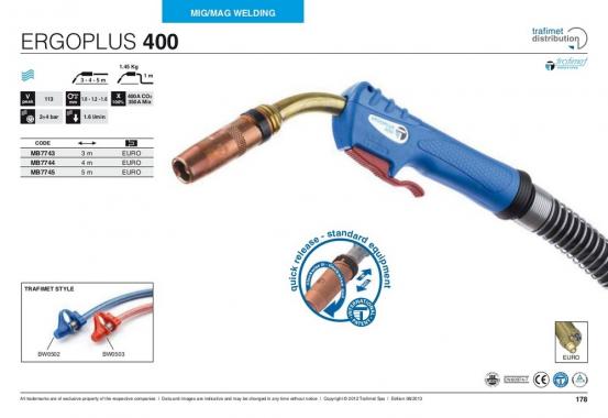 Trafimet Mig ERGOPLUS 500 (500 А вод. охл.) 5м